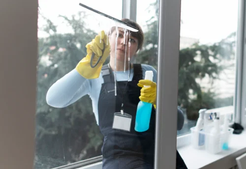 Nettoyage de vitres intérieures et extérieures à Villeneuve-Saint-Denis